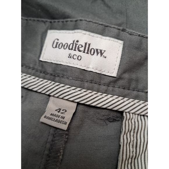Goodfellow Mens Flat Front Shorts 42 In Waist - Picture 5 of 6